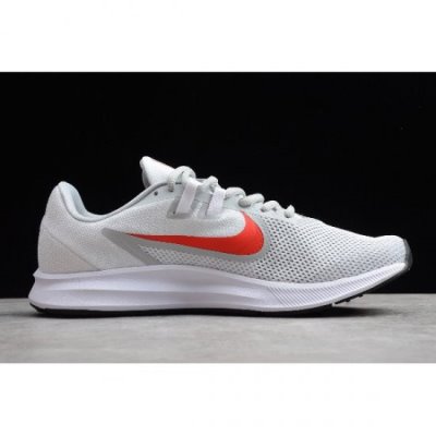 Nike Downshifter 9 Beyaz / Kırmızı / Gri Koşu Ayakkabısı Türkiye - G8GQ4MGO